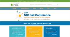 Desktop Screenshot of nic.org