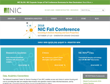 Tablet Screenshot of nic.org