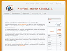 Tablet Screenshot of nic.dz