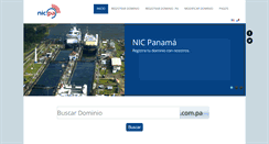 Desktop Screenshot of nic.pa
