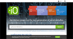 Desktop Screenshot of nic.io